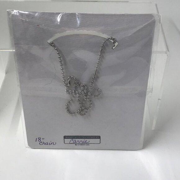 NEW Pendent Necklace with charms and a 18 inch chain, Laughter - Picture 5 of 6